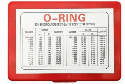 NBR O Halka Seti 382PCS
